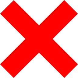 X Red Png 3