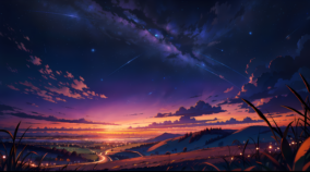 anime wallpaper landscape 2