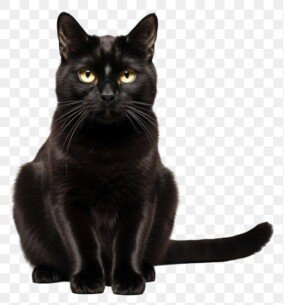black cat png transparent 0