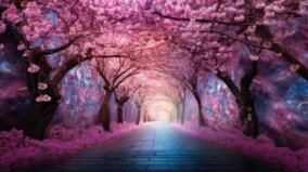 blossom tree wallpaper 0