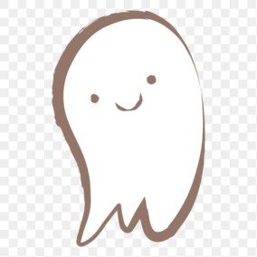 cute ghost png transparent 3