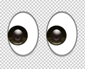 eyes emoji transparent background 1