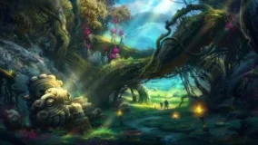 fantasy forest wallpaper 2