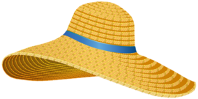 straw hat png transparent 2