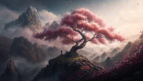 Cherry Blossom Tree Desktop Wallpaper 2