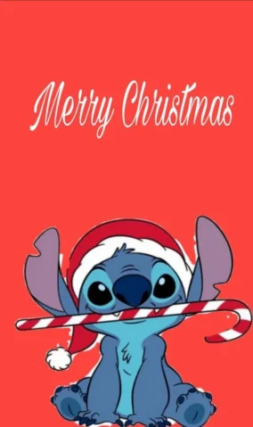 Cute Stitch Christmas Wallpapers 1