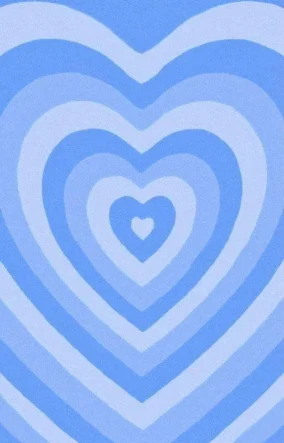 Wallpaper Heart Blue 0