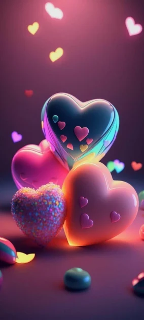 Wallpapers Of Beautiful Hearts 6