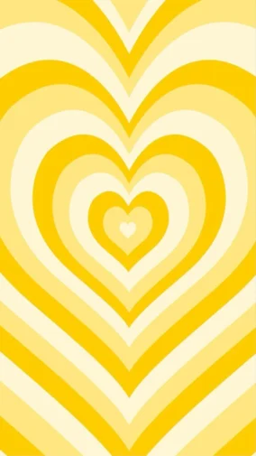 Yellow Heart Wallpaper 0